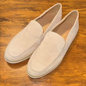 New MARC FISHER Beige Suede Women's Loafers Sizes 8.5 & 9